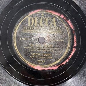 Decca Melba waltz by Victor Young, Singing Strings ‎– Hi-Lili , Hi-Lo